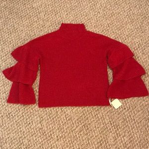 Red Knit Sweater